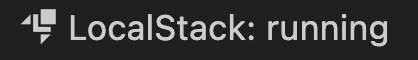 LocalStack Toolkit Running